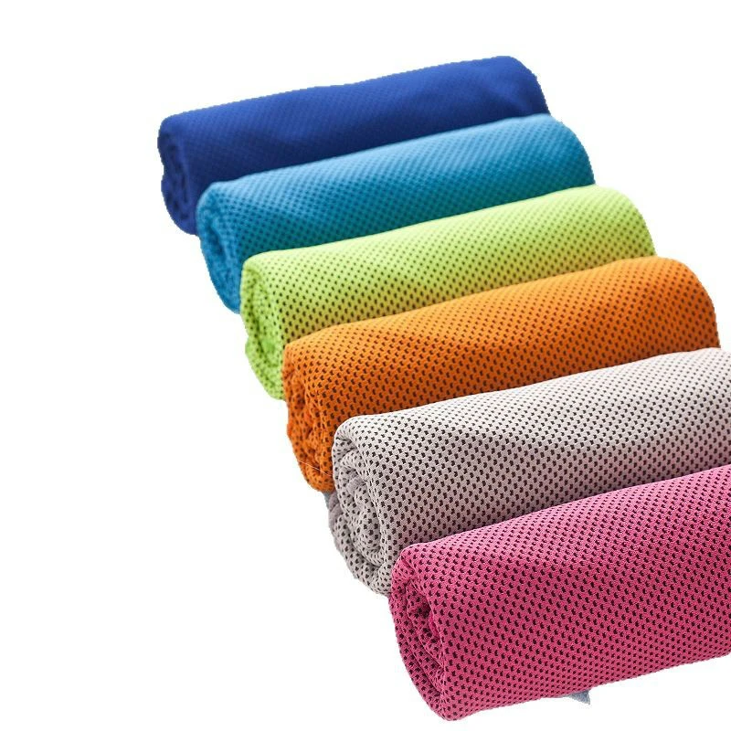 Breathable Cooling Towel Set 3D Cool Feeling Ice Towel Ultra Soft Quick Drying Sunstroke Instant Cooling Towel For Sport Fitness