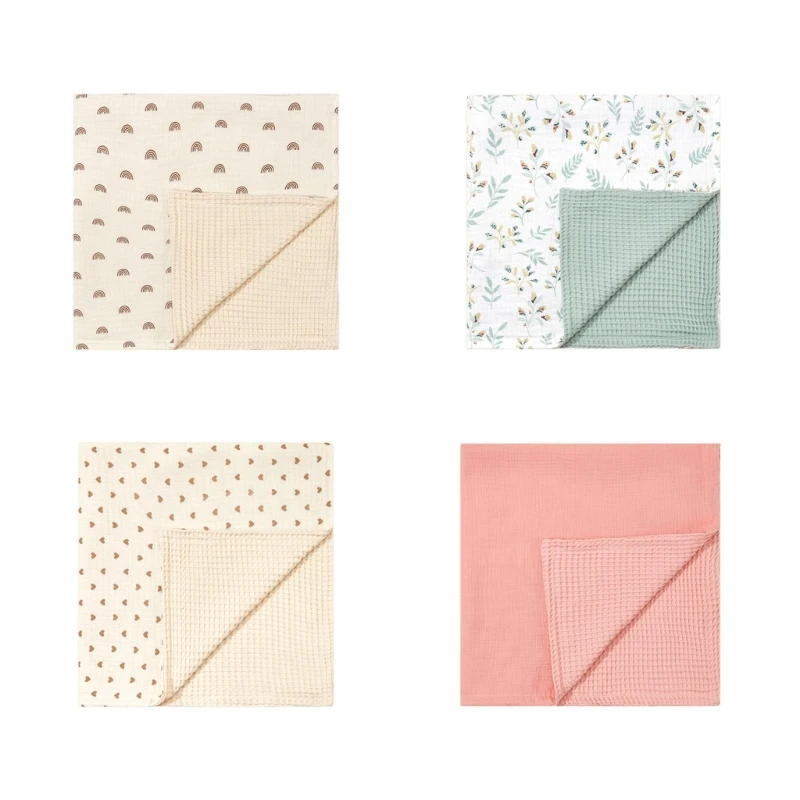 

Многоцелевое детское одеяло с милым рисунком, дышащее одеяло для детских колясок, удобная ткань для малышей