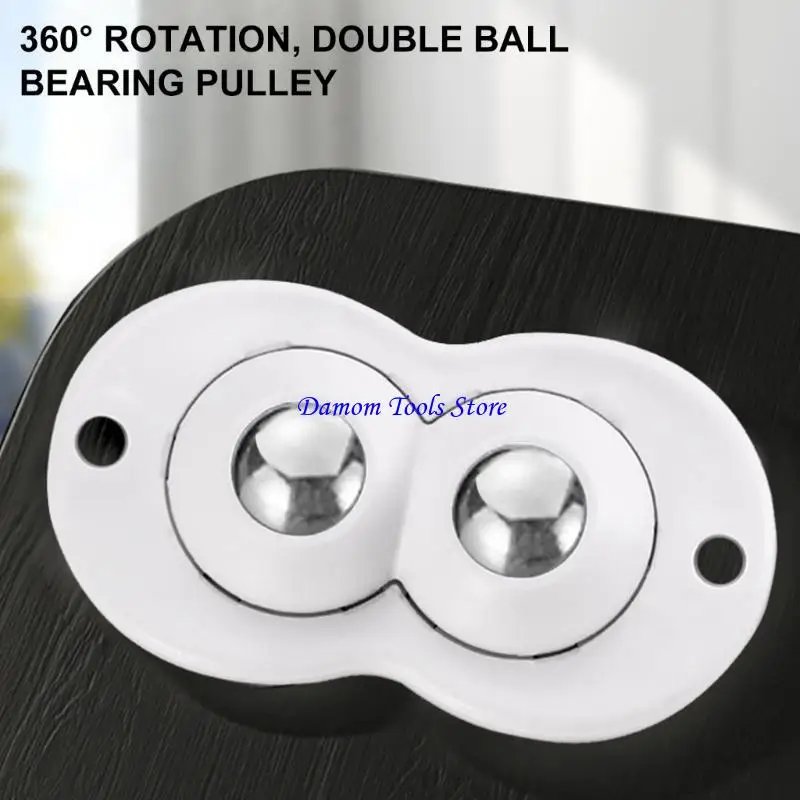 57BE Sliding Roller for Window Applications Caster Wheel for Effortless Movement 4pcs