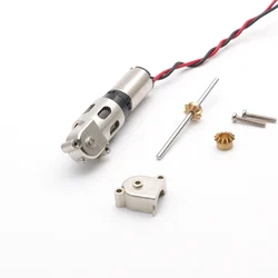 1: 1 Precision Gearbox 6MM Reduction Motor 1/87 1/72 Static Modification Dynamic Wave Box DIY Model Ship Vehicle Track Electric