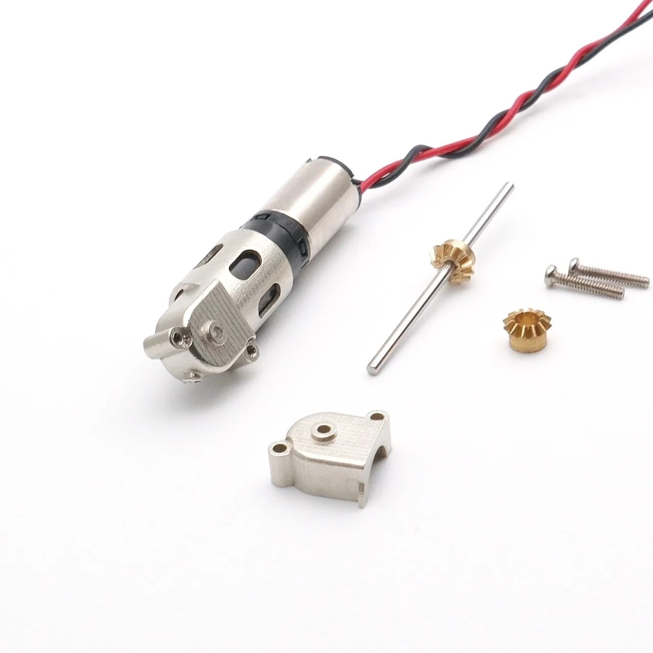 1: 1 Precision Gearbox 6MM Reduction Motor 1/87 1/72 Static Modification Dynamic Wave Box DIY Model Ship Vehicle Track Electric