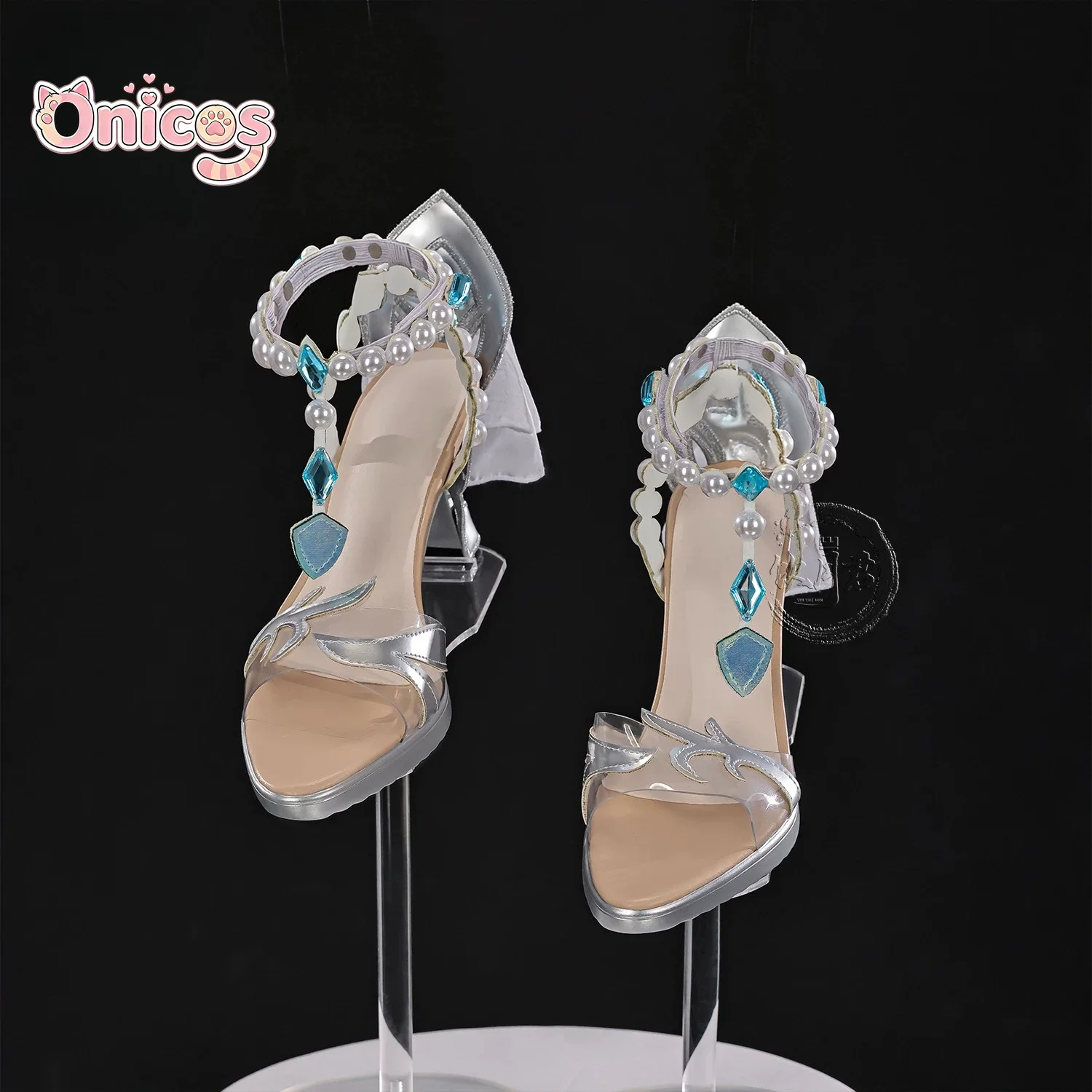 Genshin Impact Snezhnaya Vodyanitsa Cosplay Shoes Halloween Party Costume Accessories Size 36-43 Halloween Carnival Onicos