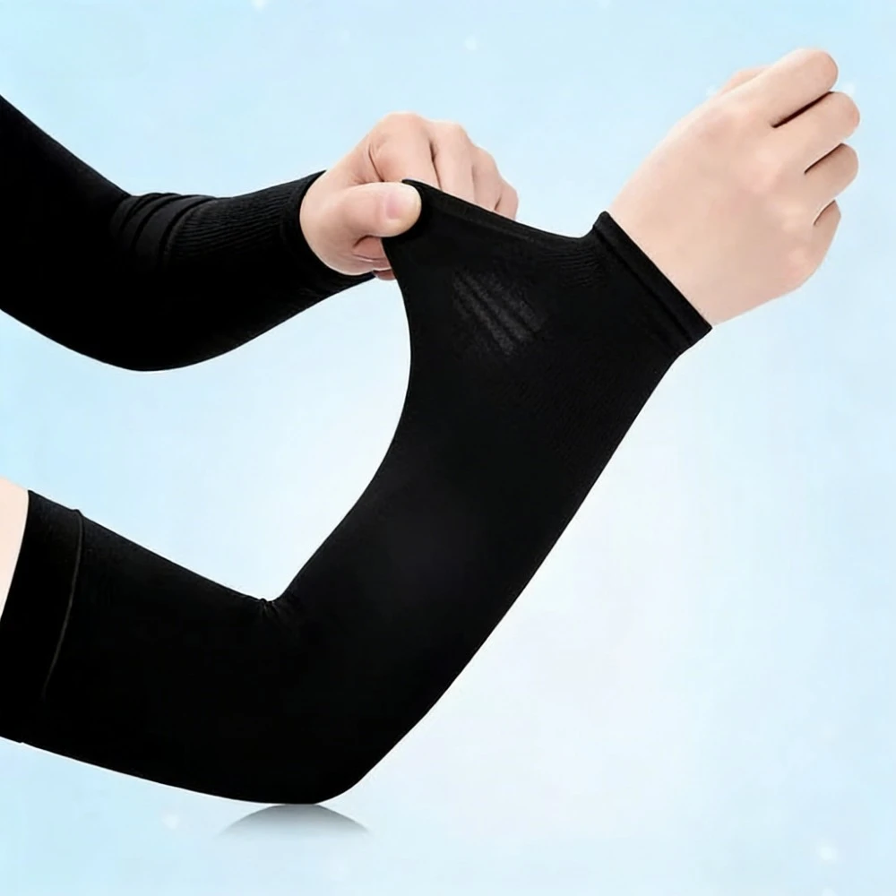 

1 пара солнцезащитных рукавов с защитой от ультрафиолета для вождения, пеших прогулок, бега, кемпинга, занятий спортом на открытом воздухе