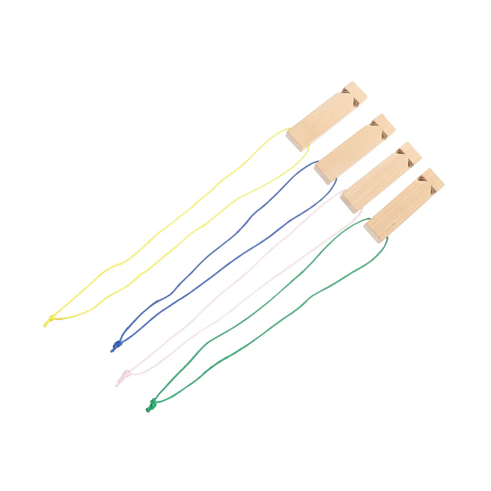 4 قطعة صافرة خشبية لتقوم بها بنفسك آلة موسيقية للأطفال قطار تأثير الصوت التعليمية الأطفال اللعب الخشب صافرة مجموعة الموسيقية #2