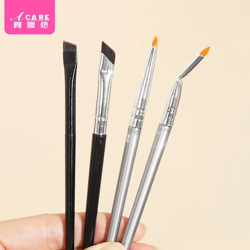 Pincel delineador de ojos B1 P49, pincel de maquillaje fácil de usar, delineador de ojos para contorno, párpado de mujer, pincel para detalles, pincel delineador de ojos