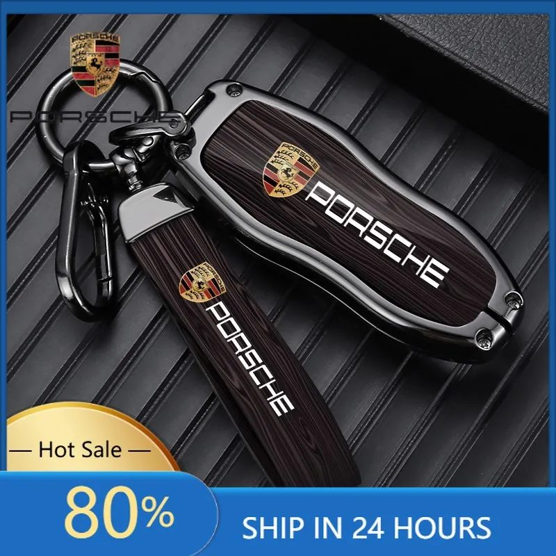 

Наклейки для интерьера автомобиля Porsche, чехол для ключа с дистанционным управлением, держатель для ключей для Porsche Panamera Spyder Carrera Macan Cayman Cayenne 91