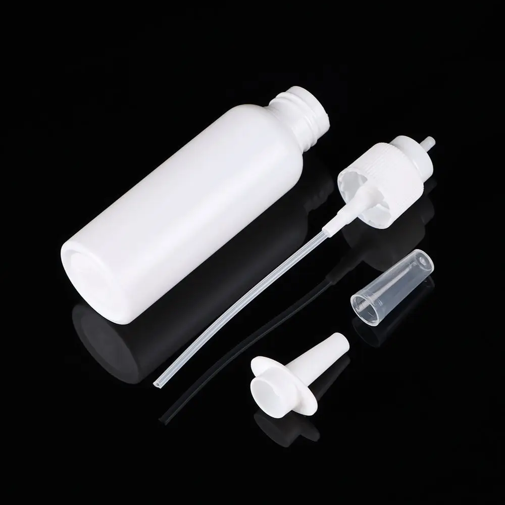 5/10/20/30/50ml Home Mist Plastic Pump Refillable Container Spray Bottle Nose Dropper Bottles Empty Nasal Sprayer