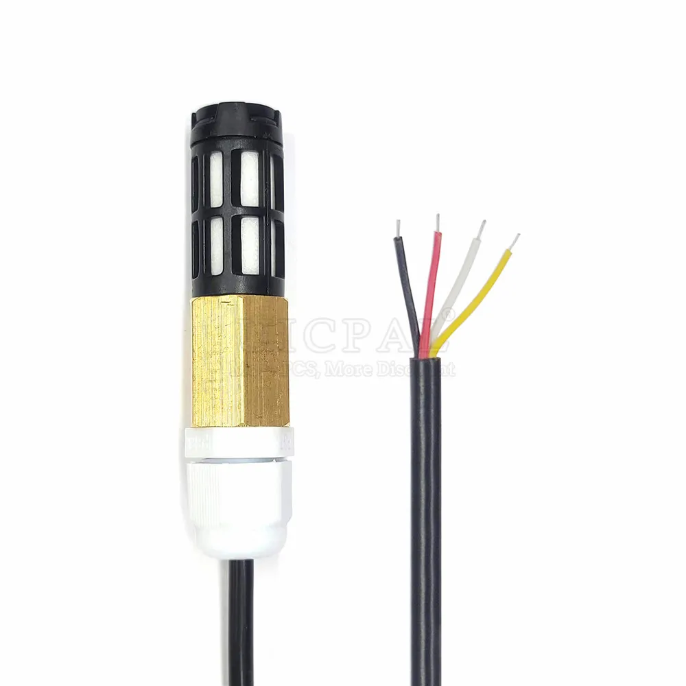 Temperature Humidity Sensor Module Probe Cable Waterproof Digital Capacitance Sensors 1M I2C Output SHT40 SHT30 SHT20 SHTC3