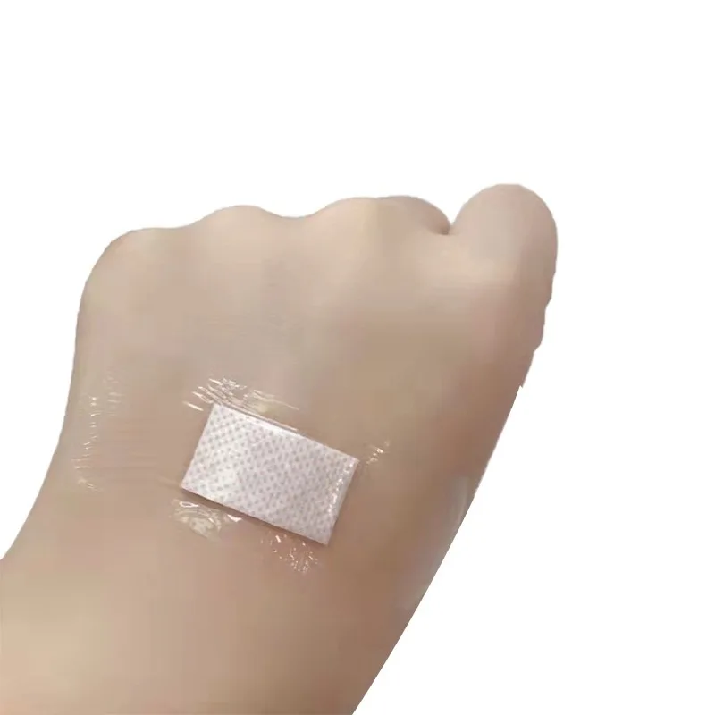 Impermeável Band Aid PU Tiras médicas transparentes, remendo de banho, hemostasia invisível, gesso ferida, esportes aquáticos, 160pcs por conjunto