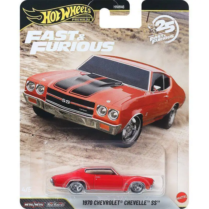 Hot Wheels Premium Series HNW46 Fast & Furious Lamborghini Gallardo Mazda Chevrolet Alloy Die-Cast Car Model - view 6