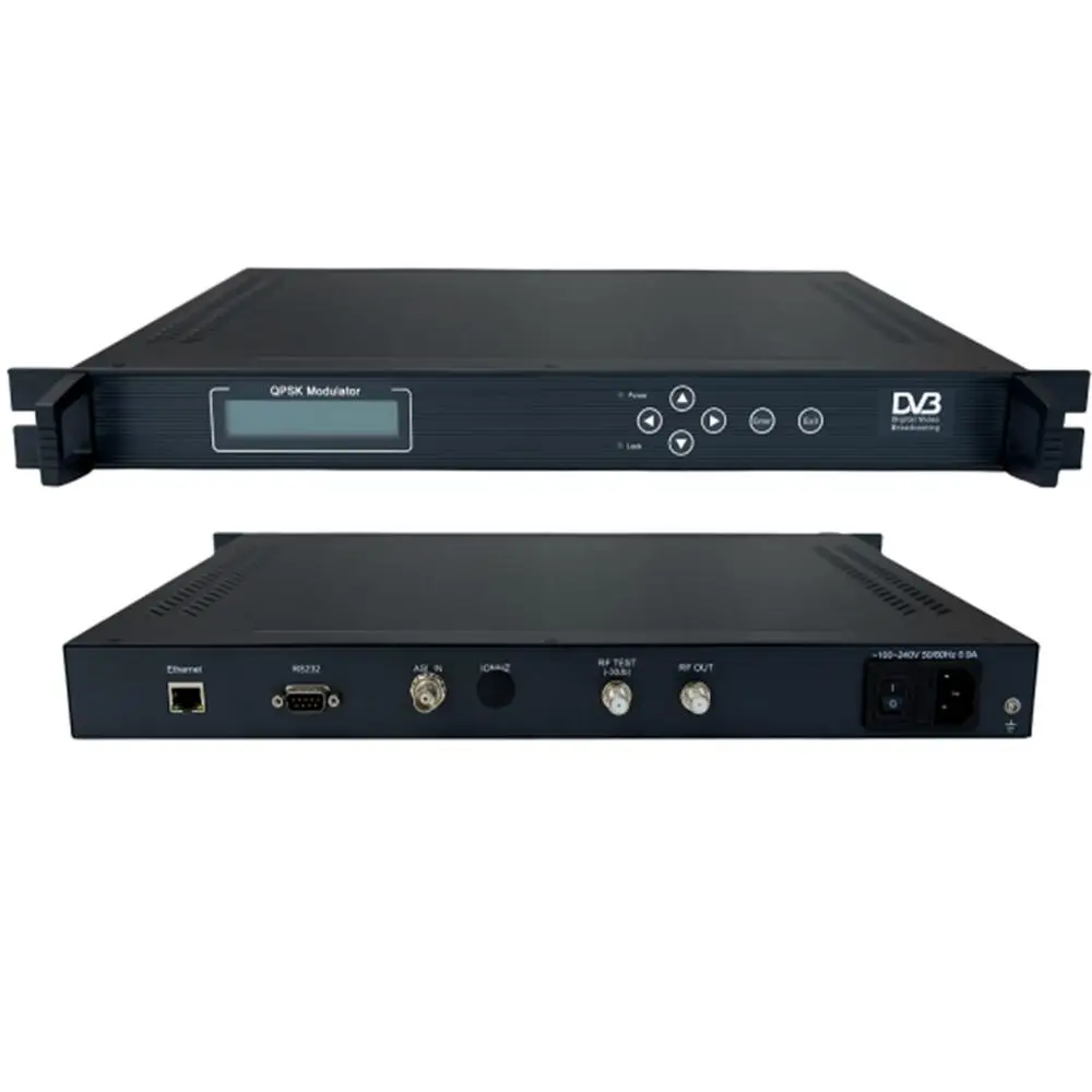 Satellite Digital Modulator Dvb-s Modulator Asi To Rf Direct Broadcast Operation Tv System Front End