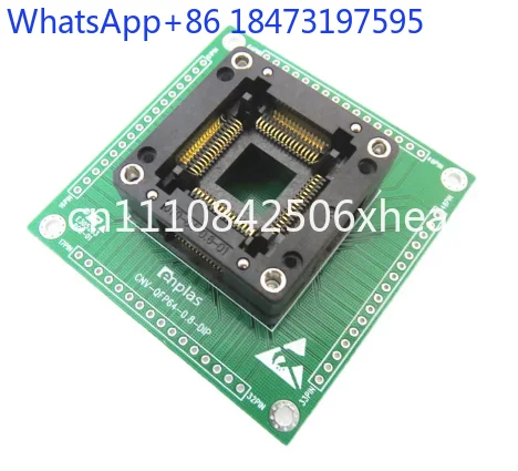 OTQ - 64-0.8 - 01 Original ENPLAS Test Seat QFP64 Programming Seat IC Burning Seat, Aging Seat