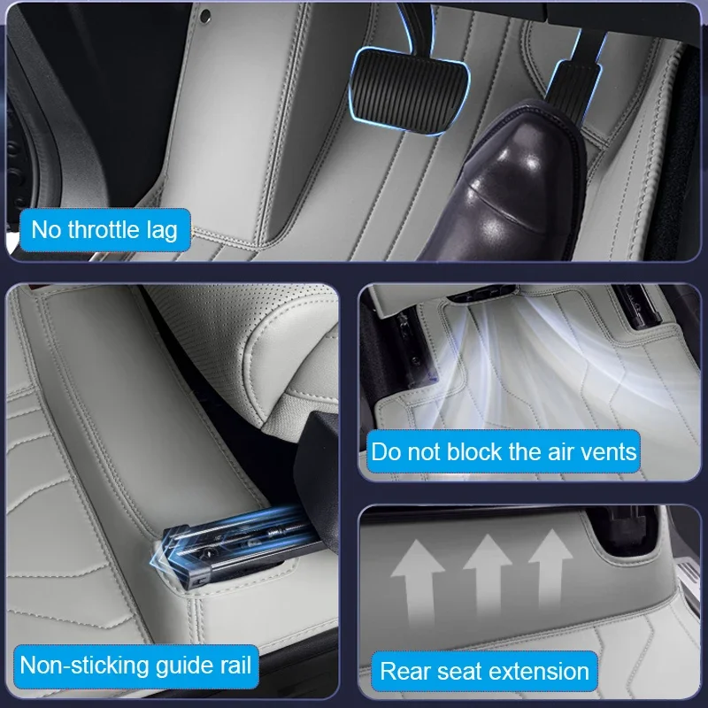 مخصص نابا الجلود المضادة للانزلاق سيارة القدم حماية حصيرة السيارات الفاخرة مقاوم للماء وسادة أرضية ملحق ل JETOUR T1 2025-الحاضر