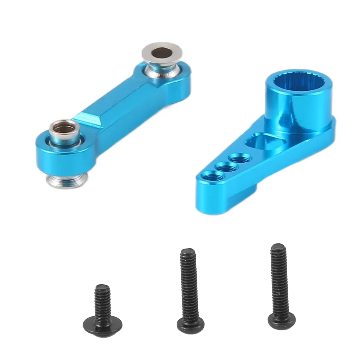 A25P 25T Servo Arm Horn Servo Pull Rod for WLtoys A959 A959-B A949 A969 A979 RC Car Upgrade Parts Accessories,Blue