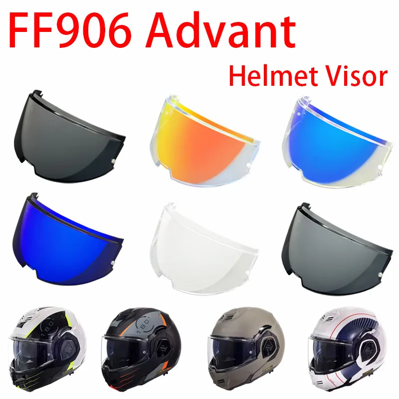 

FF906 Face Shield Windproof Replacement Lens Visor for LS2 FF906 Advant Visera Casco Moto UV Protective Lentes Sunscreen