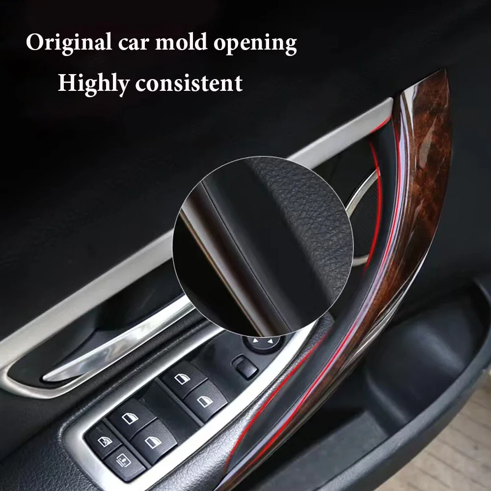 

Car Inner Doors Handle Pull Trim Cover For BMW 3 series 2013-2018 F30 316d 318d 320d F31 320i 325d 51417279312 Car Accessories