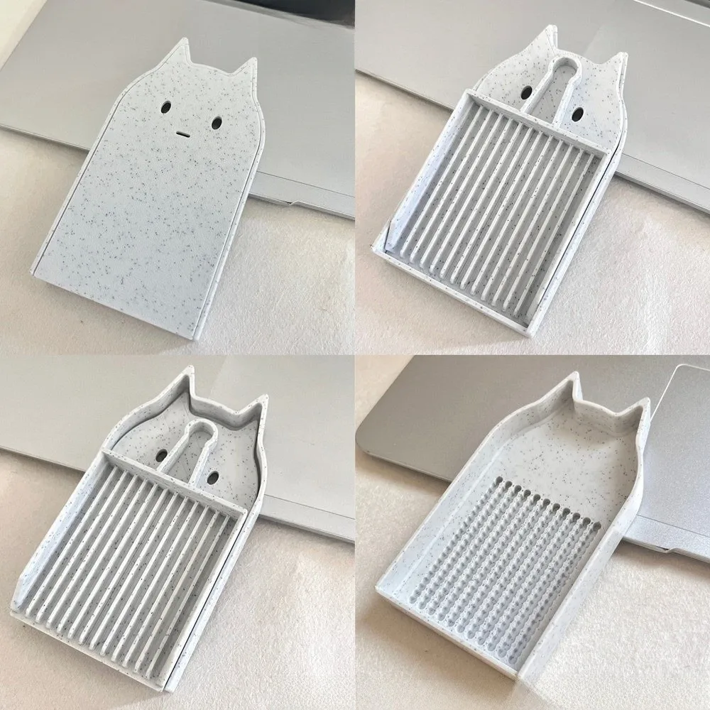 Nouveau plateau à perles et pelle 2-en-1 en PP, ensemble de plateau à perles fait main DIY en forme de chat pour perles de 2,6 mm, cadeau