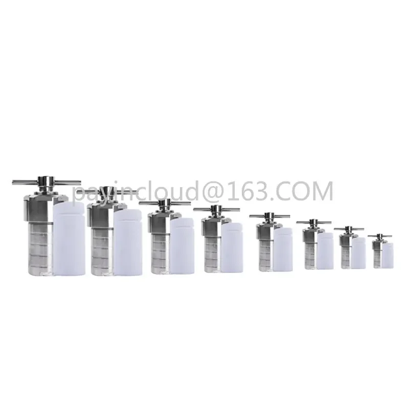 Imagem -03 - Reator Autoclave Hidrotérmico Con Cámara de Ptfe Hervidor de Agua 25ml