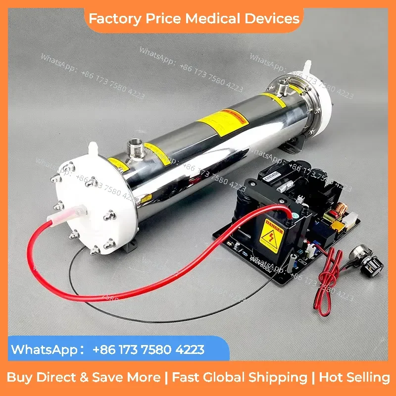 2026 Industrial 30g/h Quartz Ozone Tube Kit with Adjustable Power Supply for Air Water Treatment fastshipping