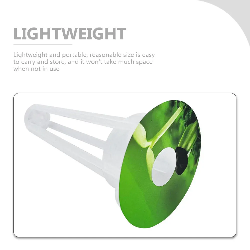 

1 set 1 Set Hydroponic Baskets With Transparent Lids For Germination Micro Container Starter Pots Plant Growing Net Pots