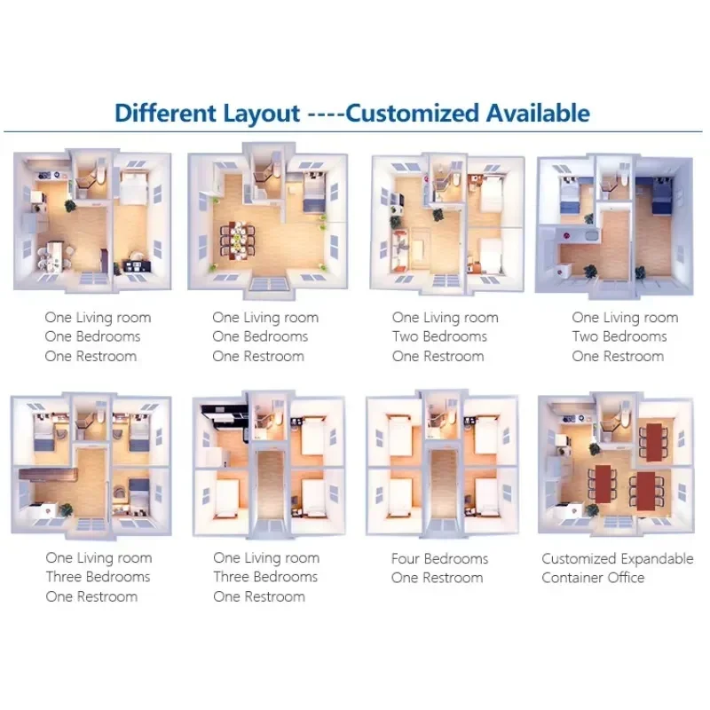 4 Bedroom Container House Price Houses Expandable Container House Tiny Villa Other Prefab Homes