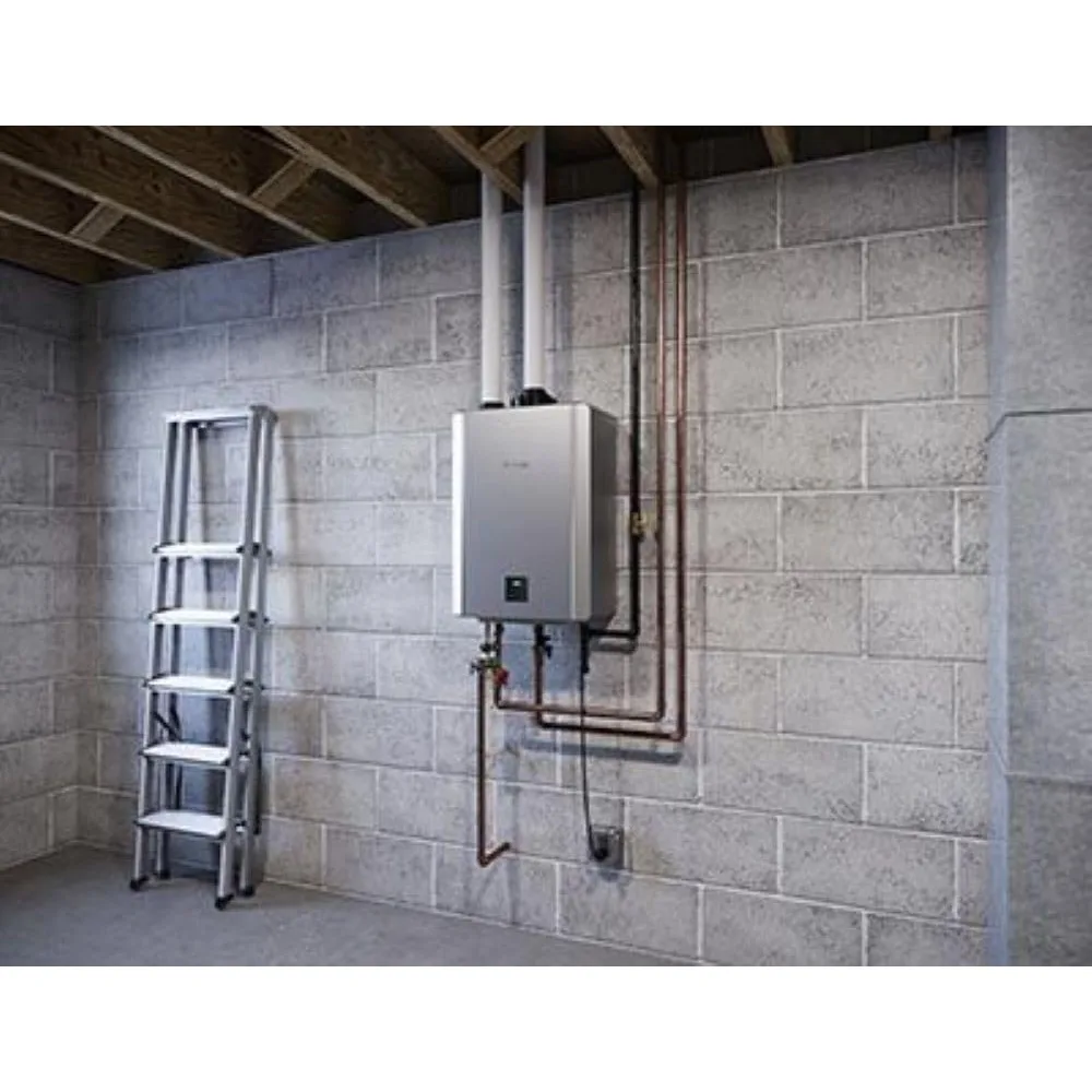 RX199iN Condensing Smart Sense Natural Gas or Propane Tankless Water Heater, Indoor or Outdoor Water Heater