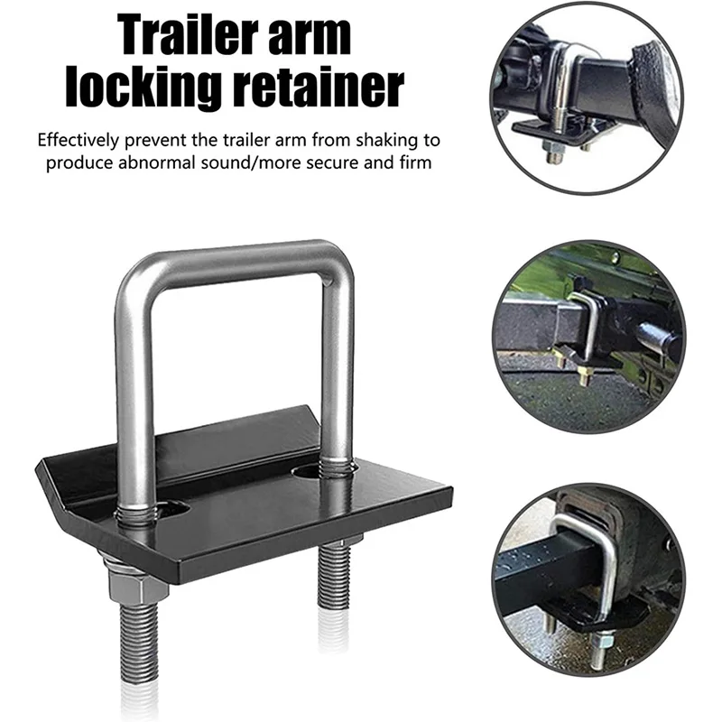 

Hitch Tightener Anti-Rattle Stabilizer for 1.25" and 2" Hitches Reduce Movement fromHitch Carrier Bike Rack Trailer Ball Mount