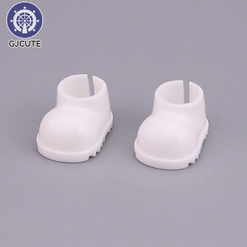 15/17cm Doll Shoes Plastic Mini Shoes For Dolls Mini Finger Shoes Clothing Accessory For 6.9 Inch Dolls Blind Box Doll
