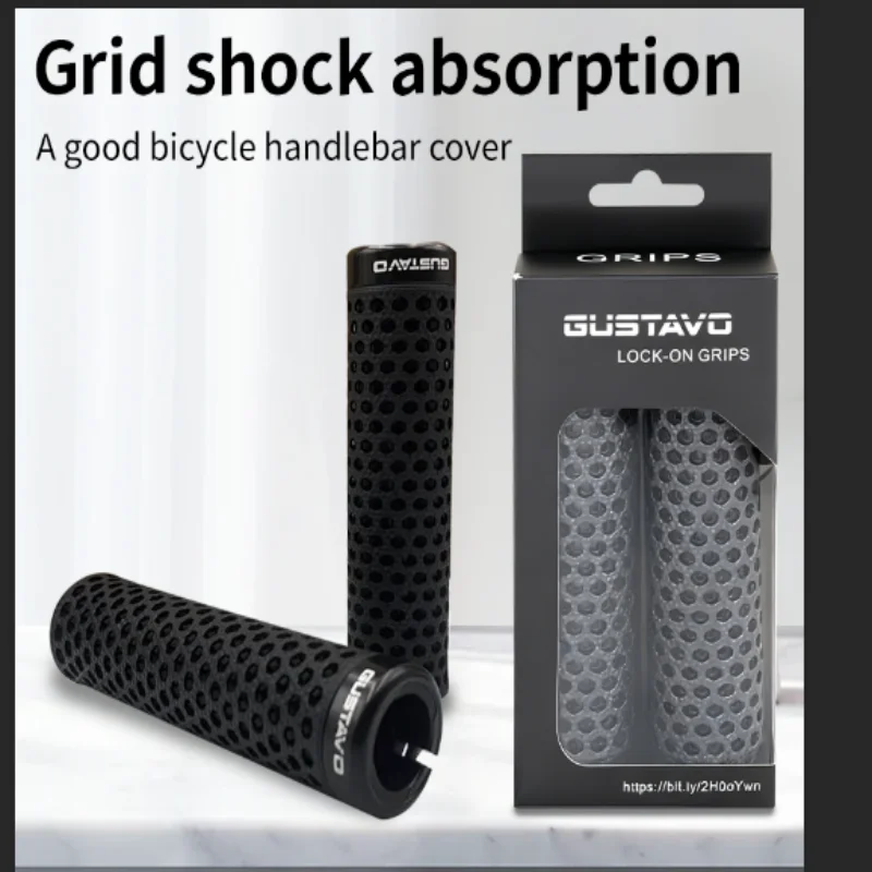 GUSTAVO 3D-gedruckte Fahrradgriffe MTB Mountainbike SHOCK Absorption Lenkerabdeckung Griffe – Detail 12
