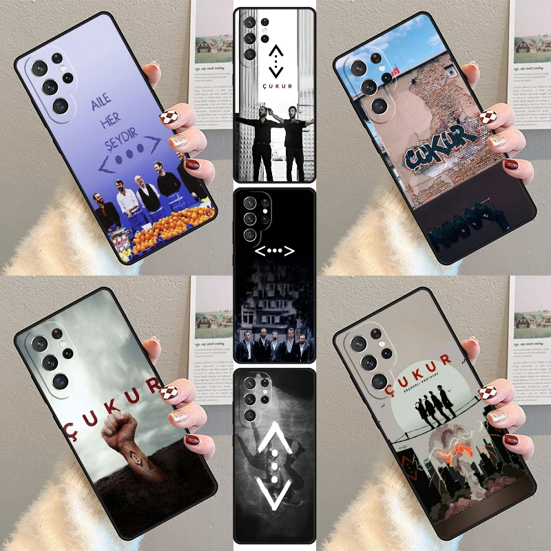 cukur her yerde Phone Case For Samsung Galaxy S23 S21 S20 FE S24 S22 Ultra Note20 S10 S9 S8 Plus Silicone Cover