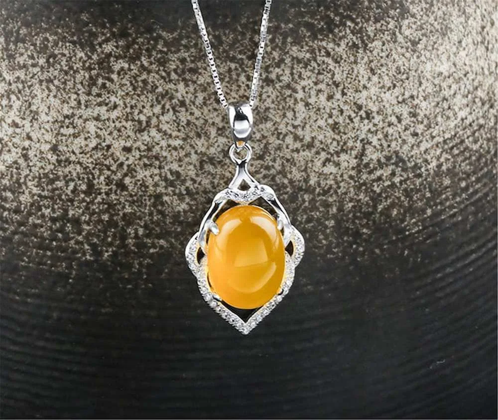 Pendant Blank (10x14mm Oval Blank) White Gold Plated 925 Silver Zircon Pave Pendant Setting Oval Cabochon Pendant Base