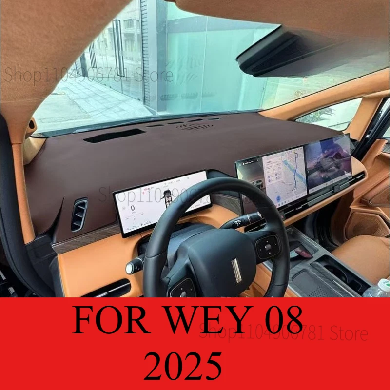 

FOR WEY 08 2025 Car Dash Mat Dashmat Dashboard Mat Cover Sun Shade Dash Board Cover Carpet Accessories