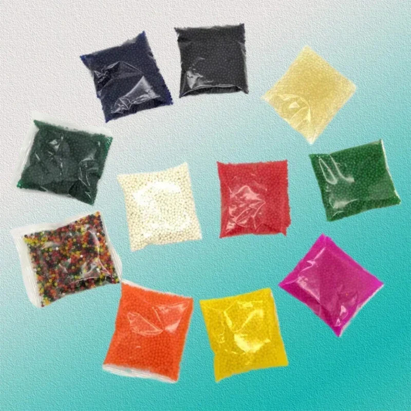 10000 pezzi perline d'acqua a forma di perla di cristallo perline d'acqua del terreno fango coltiva palline di gelatina magica 7-8MM decorazioni per la casa di nozze idrogel