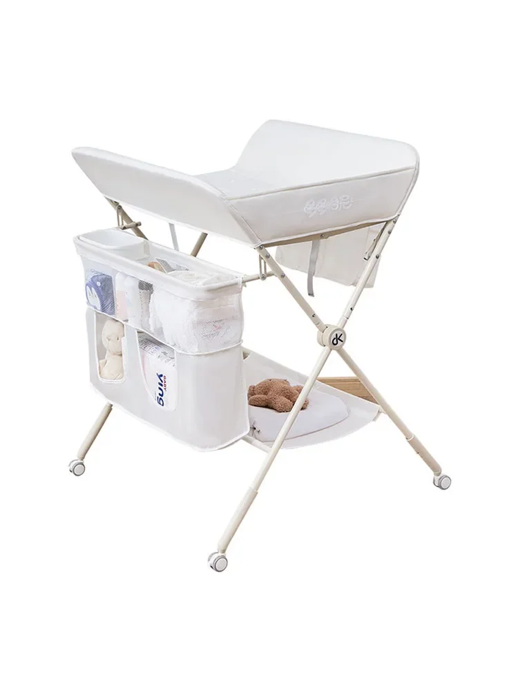 Baby Diaper Table Nursing Table Portable Multifunctional Touch Table Foldable Changing Table Newborn Baby Diaper Changing Table