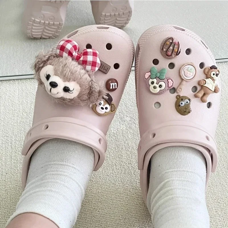 

Hot Cute DIY Cartoon Accessories Plush Hole Decorations Shoe Buckles Shoe Accessories