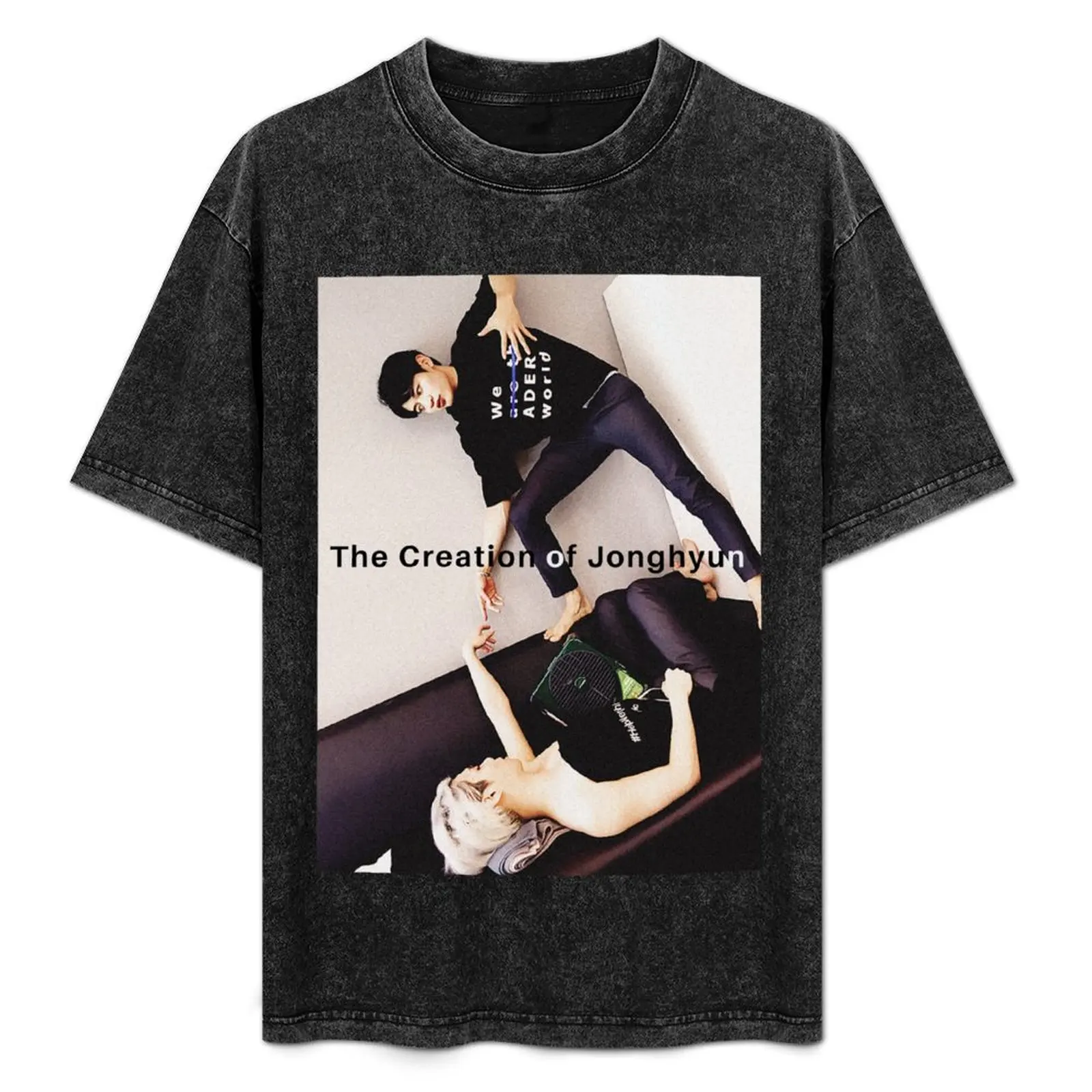 

SHINEe |The Creation of Jonghyun. T-Shirt Fashion Casual Short Sleeve Top