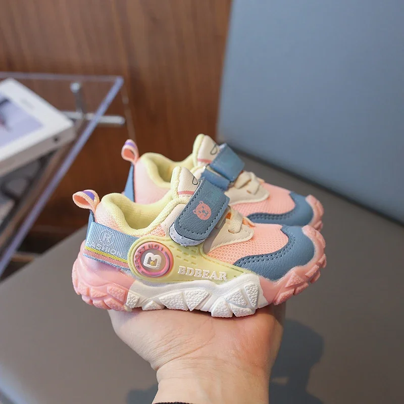 

Kids Tennis Shoes Mesh Breathable Fashion Children Running Shoes Non-slip 2025 New Fashion Boys Girls Sports Shoes Comfortable