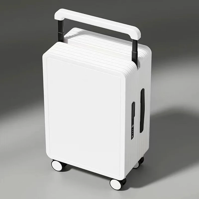 

Wide-Handle Luggage Suitcase for Women and Men 20-26 inch Travel Suitcase Cabin Bag Large Capacity Luggage with Smooth Wheels