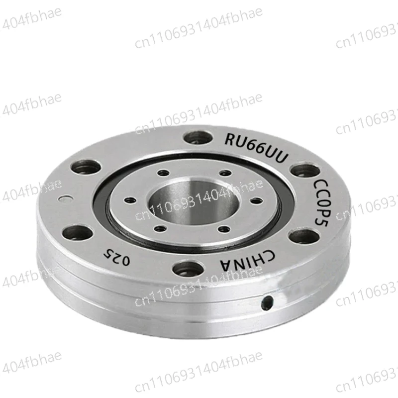 

Подшипник с перекрестными роликами для поворотных механизмов и манипуляторов RU28 42 52 66 85 124 148P5, усиленный, с высокой несущей способностью, RU66UUCC0/P5