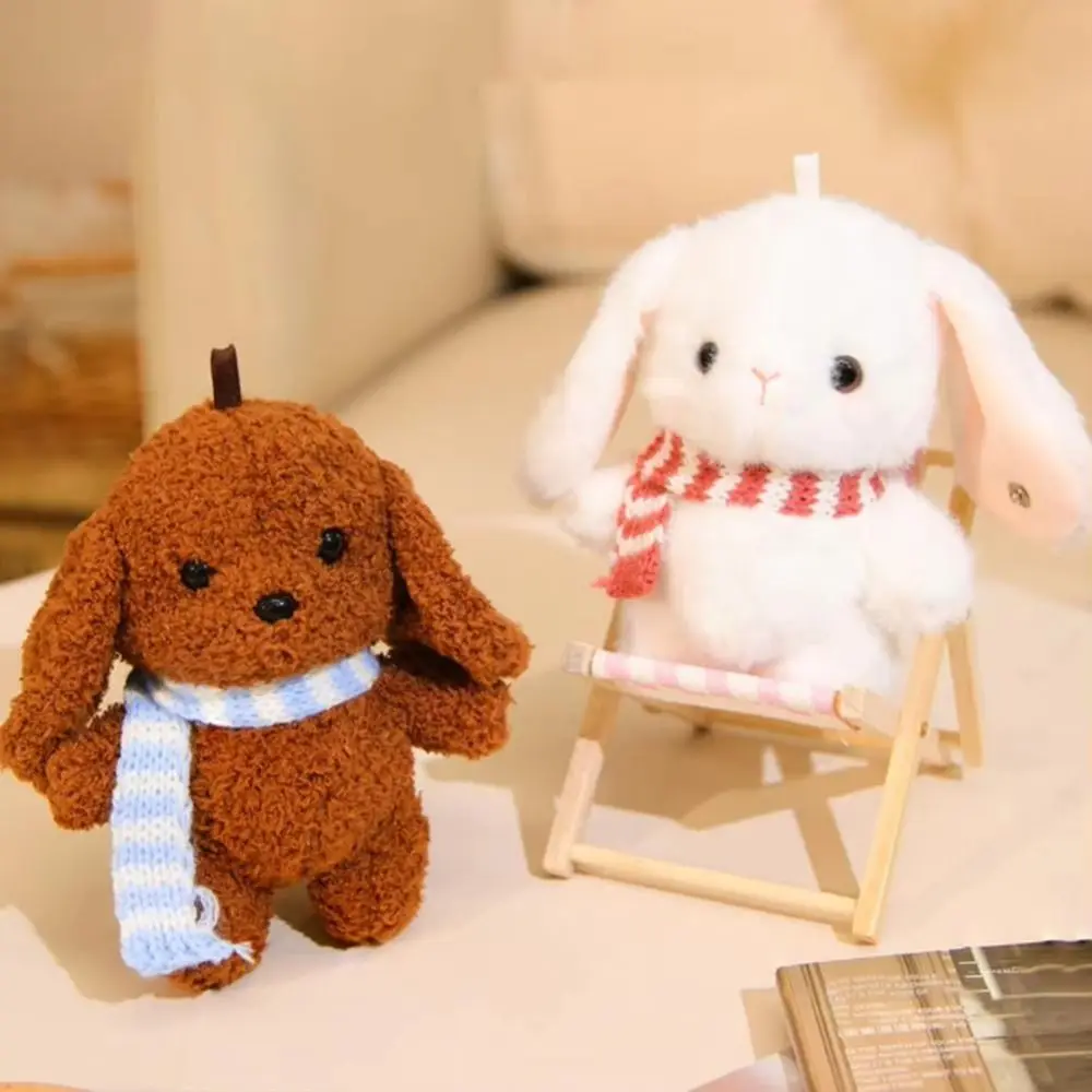 Induction Rhythm Piano Drooping Ear Rabbit Plush Doll PP Cotton Sound Music Toys Lop-eared Rabbit Plush Toys Comfortable Soft