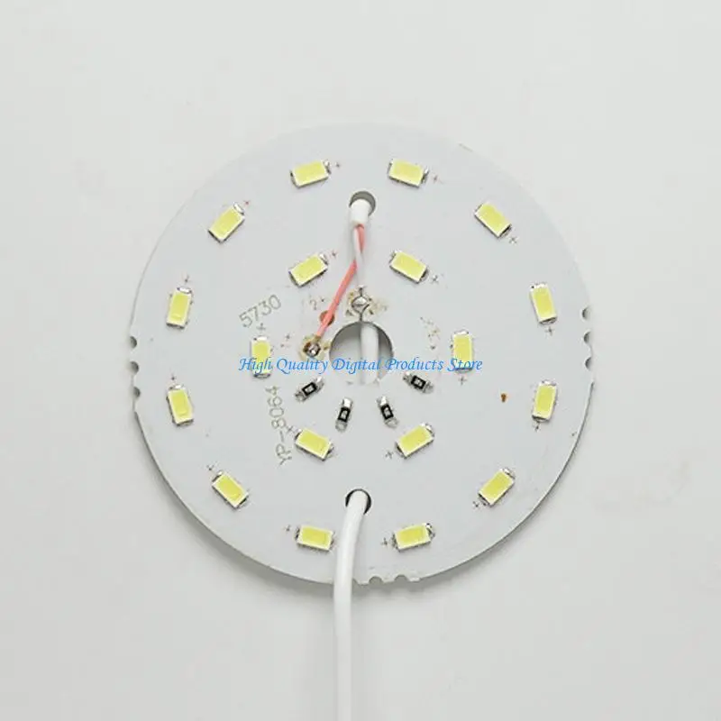 

U2JE 5V USB Dimmable Cable Round LED Light Panel Adjustable White-light Warm Light
