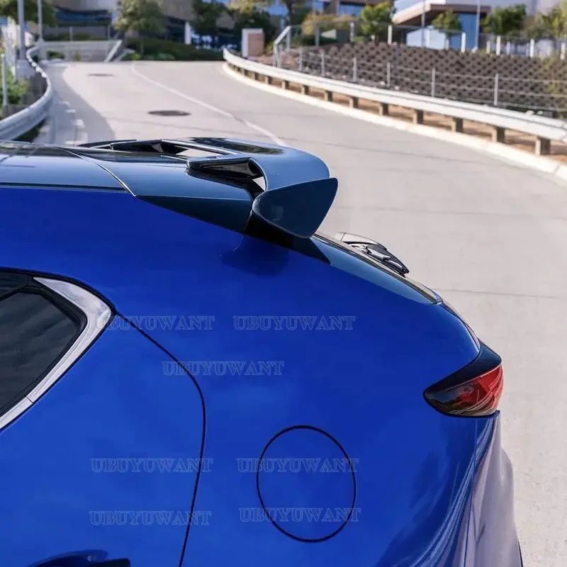 For Mazda 3 Hatchback CAR Spoiler Wing Car Rear Window Rear Lip Tail Fin Accessories Mazda3 2014-2019