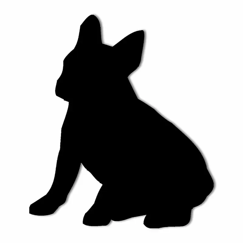 French Bulldog Breed Dog Metal Wall Sign Dog Silhouette Wall Decor Home Living Room Interior Decoration Metal Art