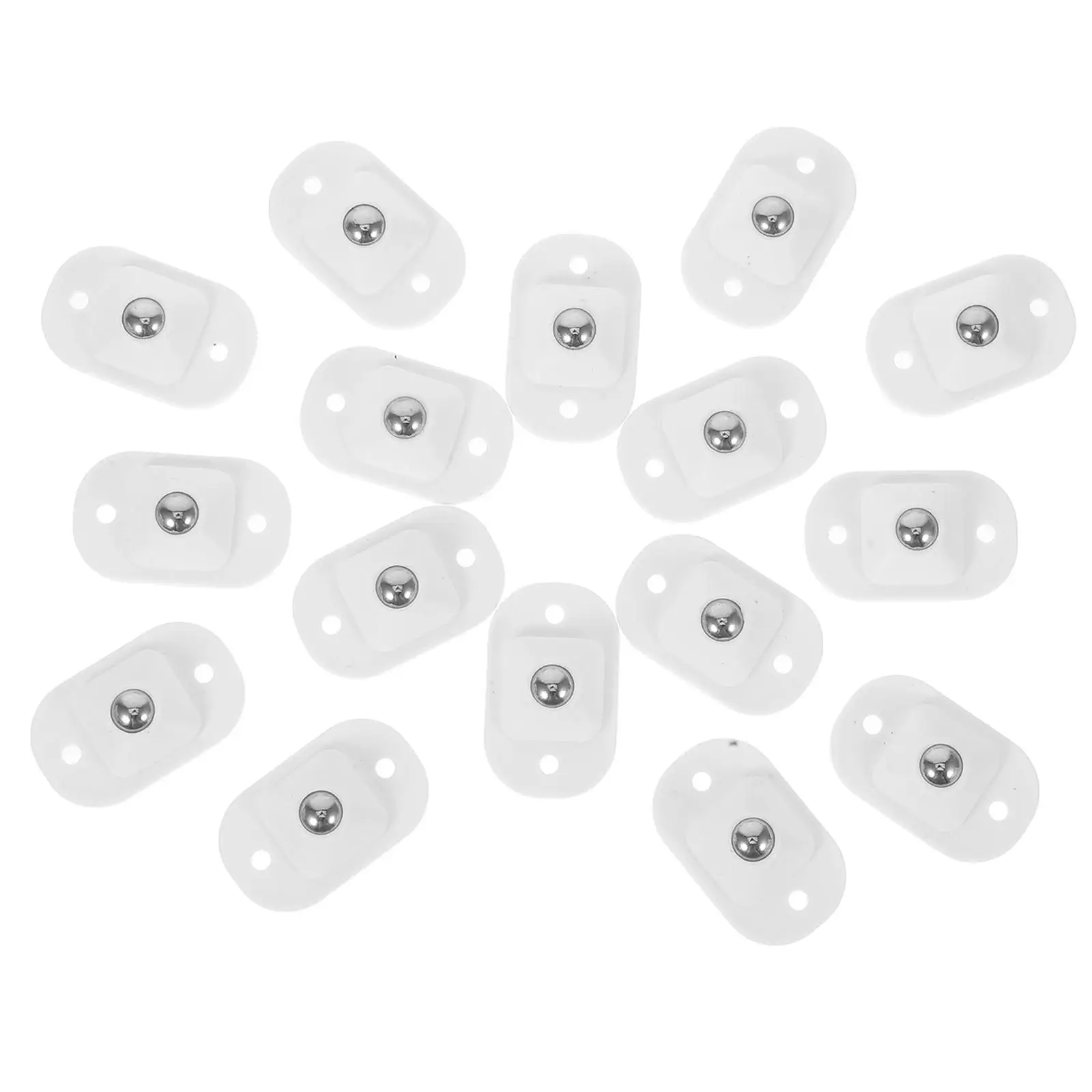 

16 Pcs Furniture Swivel Casters DIY Mini Wheels Appliances Adhesive Universal Ball Pulley Desk Lifter Moving Glue