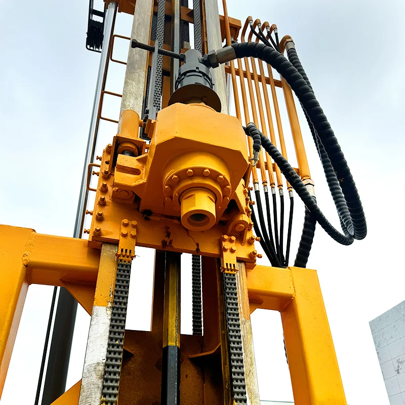Customized Crawler & Wheel Mounted Top Drive Rotatory Geotechnical Engineering Exploration 1150ft Depth Well Mining Drilling Rig
