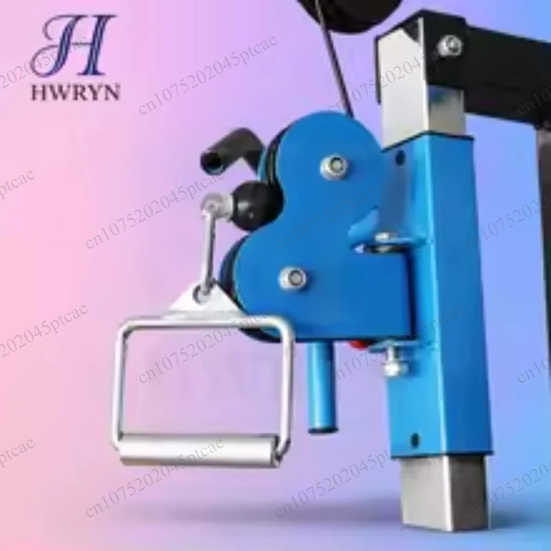 Eight shaped adjustable resistance sports equipment, double wheel pulley tensioner, steel fitness trainer