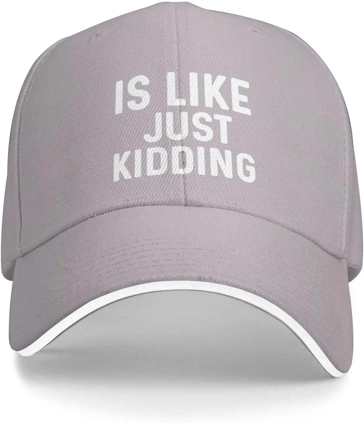 

is Like Just Kidding Hat Women Dad Hats Adjustable Hats