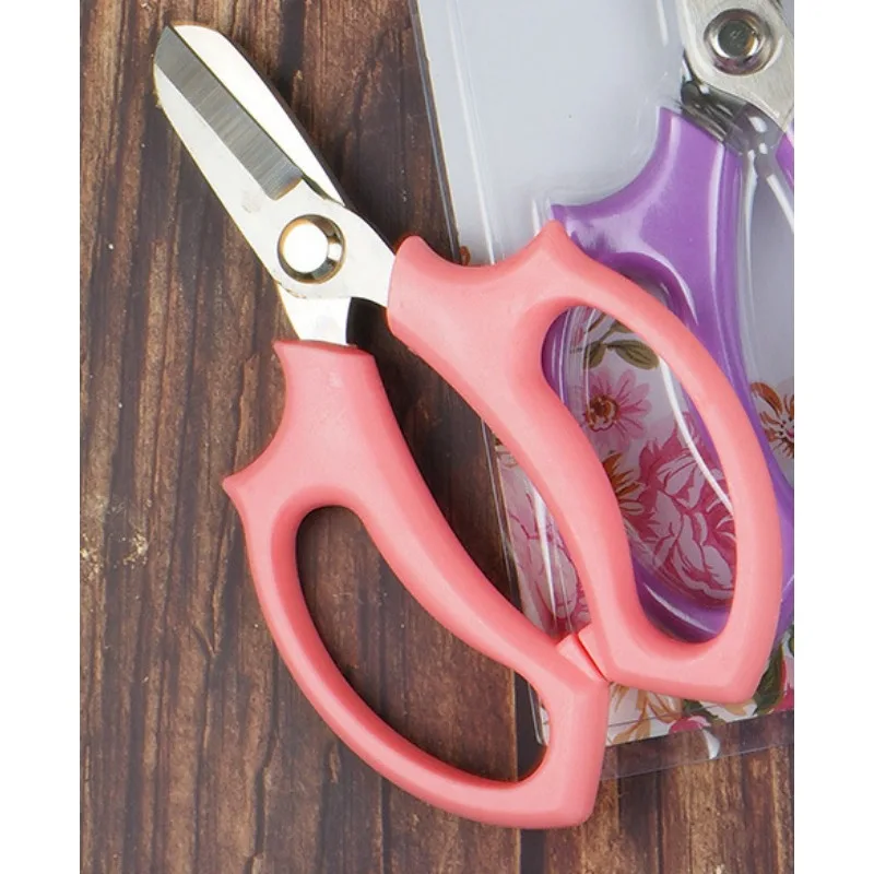 Stainless Steel Garden Pruning Scissors Flower Pruning Scissors Household Garden Fruit Picking Tools