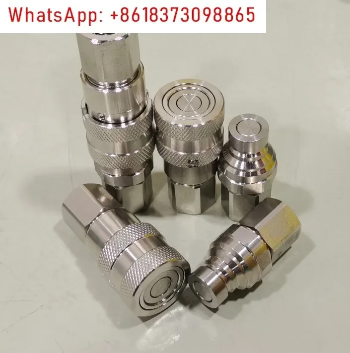 Szybkozłącze KZF ze stali nierdzewnej 304 316L odporne na wysokie temperatury serii PARKER SH