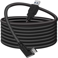 3/5M Link Cable For Oculus Quest 2 16FT USB 3.2 Gen 2 Link Cable USB- C Data Transfer Quick Charge Steam VR Headset Accessories